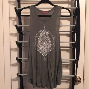 Olive Green Yoga Tank